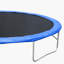 Trampoline de cour arrière de 14 pi avec enceinte de sécurité Beyong