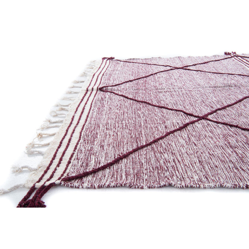 Tapis bordeaux Noack