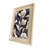 Elegant Framed Decorative Painting, 16.9 x 24.8 inches | 100% Solid Wood Frame (Thickness: 1.2 inches), 100% Maple MDF Background (Thickness: 0.1 inches), UV Printing | Perfect Wall Art for Home & Office Décor