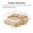 Haven 80.4" W x 70.4" D x 28.7" H Soft Plush Fabric Modular Sectional Sofa with Ottoman-1881006710-1881006711