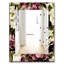 Miroir mural obsidian fleuri 19-40097527