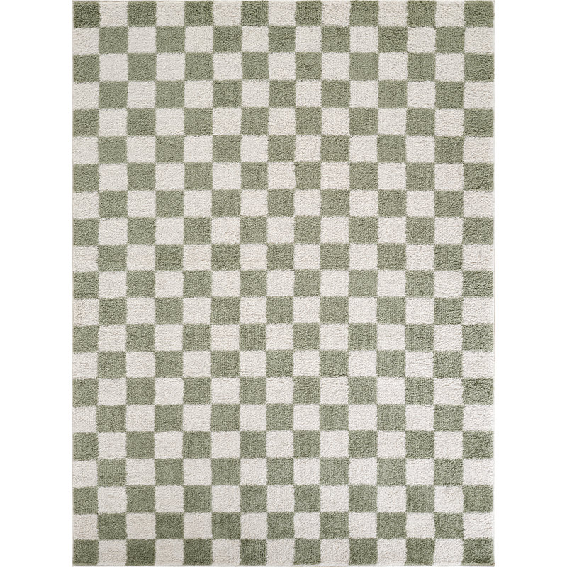 Rectangle Geometric Washable Area Rug, Rectangle 200 x 275cm