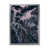 Toile argentée avec cadre d'angle fermé sélectionné