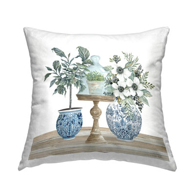 Coussin Blooming Flower Bouquet Dome
