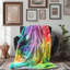 Colorful Conifer Gala - 1 Piece Premium Sherpa Blanket-914625609