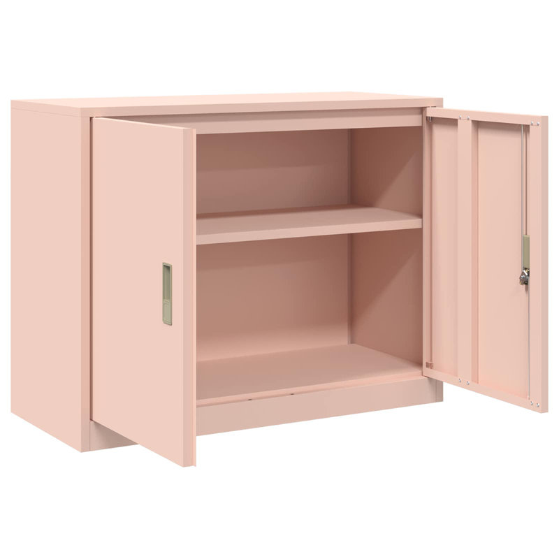 Storage Cabinet, Pink