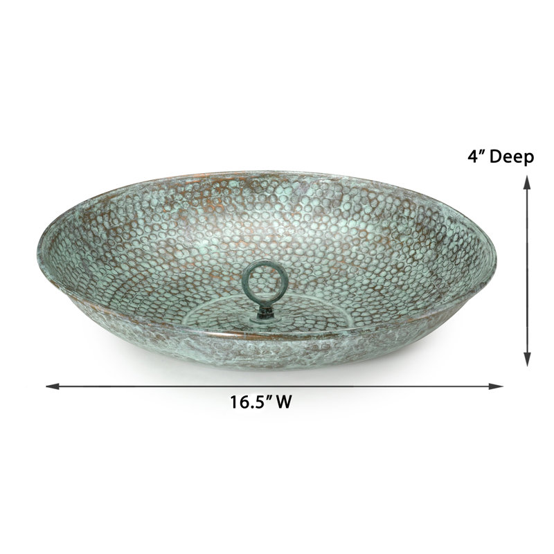 Connen Copper Garden Accents Accessories, Blue Verde