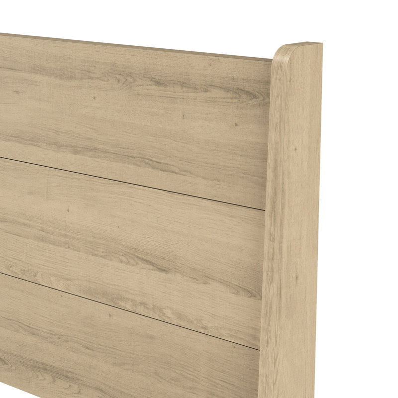 Branquinha 65.2'' W Full Queen Headboard, Beige Wood