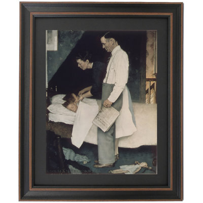 Freedom from Fear by Norman Rockwell | Framed Print
