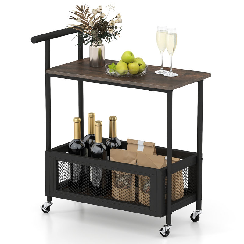 Metal Bar Cart