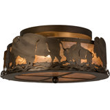 Buffalo 4 - Light Semi Flush Mount