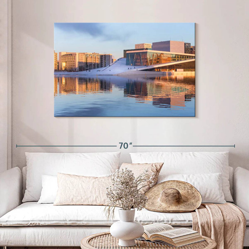 Lilie Oslo Opera House, 30" H x 45" W
