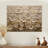 Wildflowers Golden Creamy Blossoms In The Spring I - Wildflowers Wood Wall Decor-1887349940