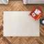 Tiffany Smooth Low Pile Semi-Plain Cream Rug-23990148