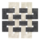 Celtic Vinyl Geometric Woven Placemat