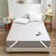 Protège-matelas imperméable Queen Size – Alèse matelassée en TPU avec sangles d'angle, convient aux matelas jusqu'à 40 cm d'épaisseur, lavable et réutilisable-130910070