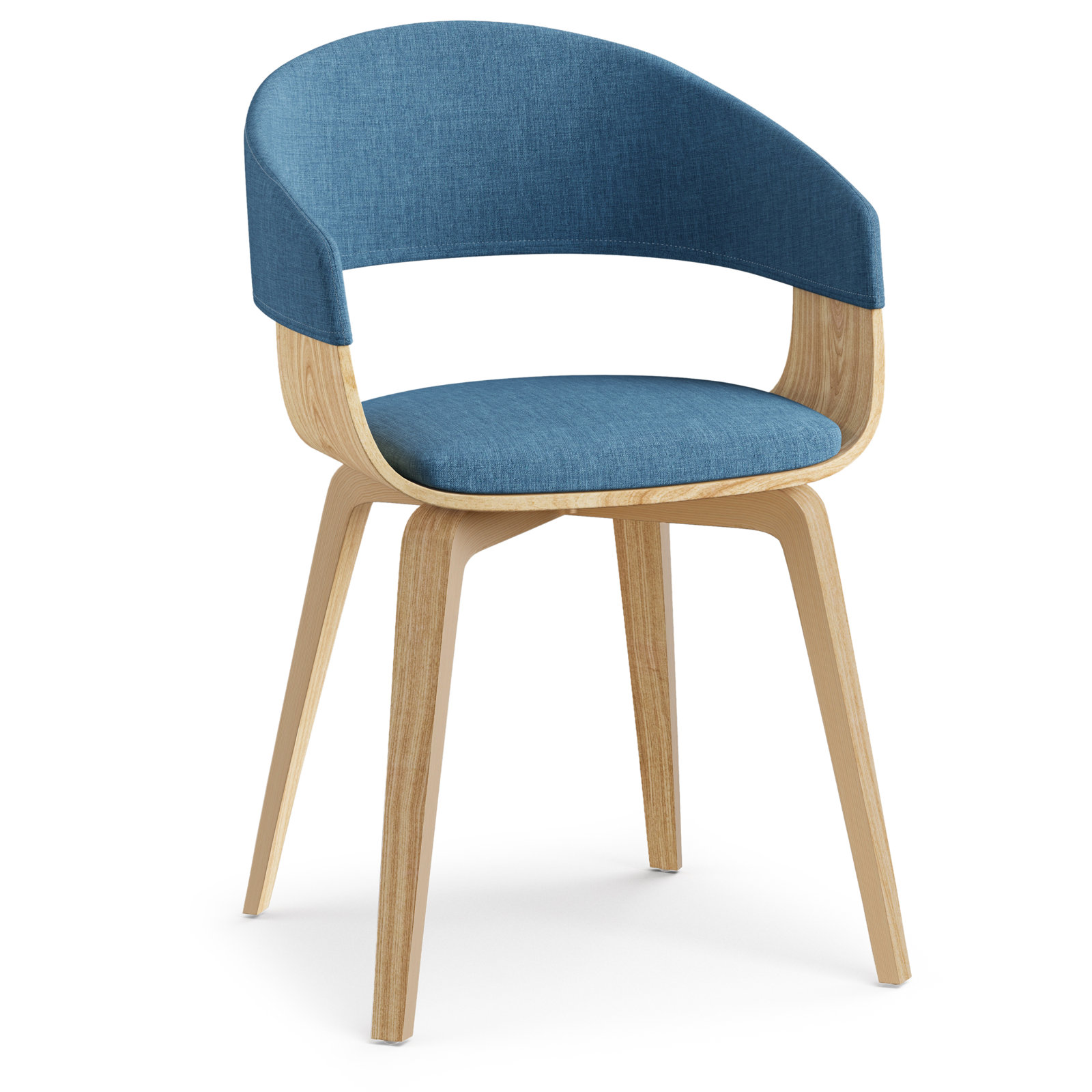 Lowell Dining Chair, Blue