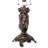 28" High Fabric & Fringe Persian Table Lamp