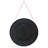 Raquel Modern Glam Round Plastic Wall Mirror 17.5 Inches-1578065825