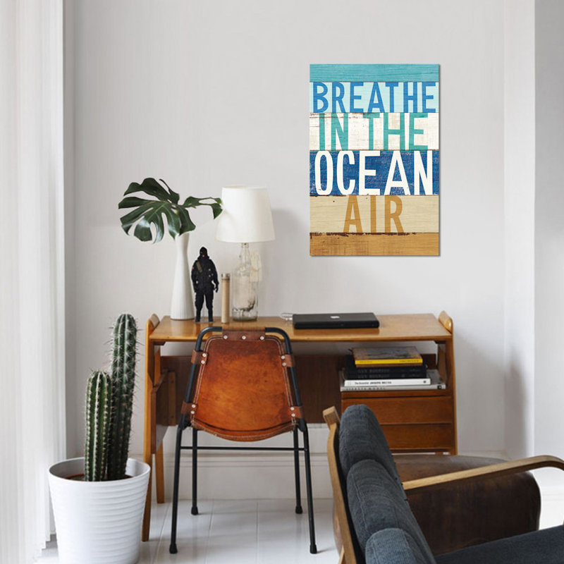 «Beachscape Inspiration V» par Michael Mullan, reproduction sur toile tendue sur châssis, H 12 po x l 8 po x P 0,75 po