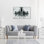«Fashion and Glam Dramatic Entrance Chandeliers», impression sur toile tendue