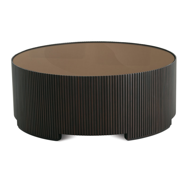 Kindred Round Cocktail Table, Black