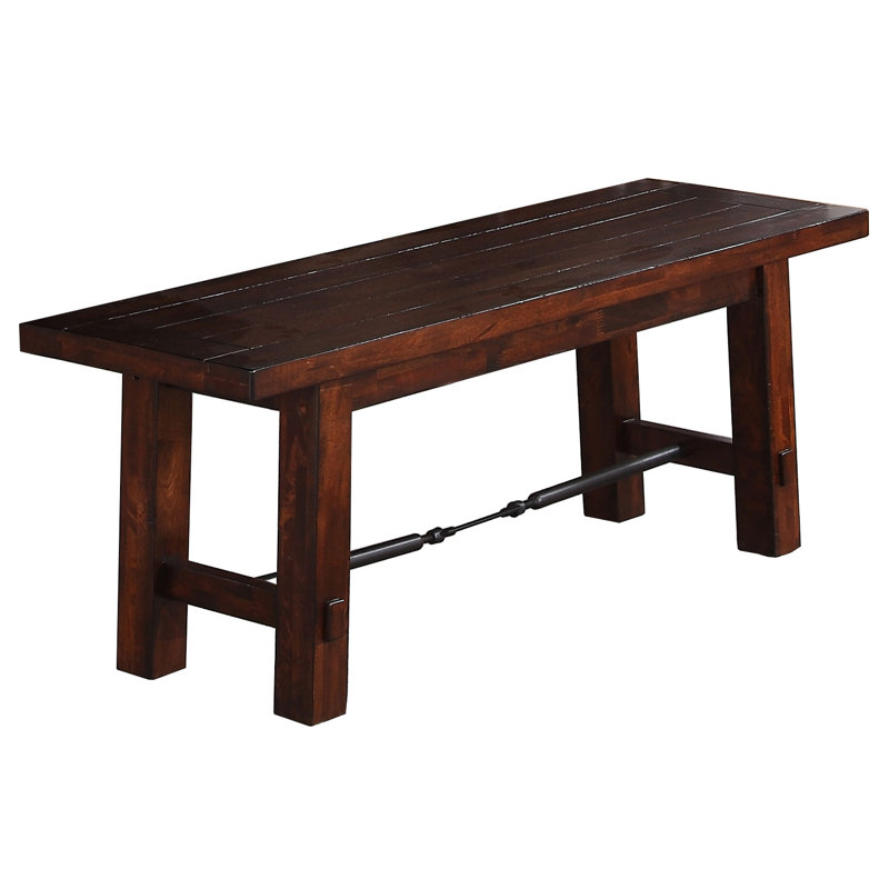 Husnayn Solid Wood Bench