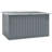 vidaXL Storage Box Anthracite Galvanized Steel, Plastic Large-61080671-130063922