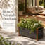 Marria Metal Planter Box-795664283