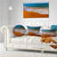 Coussin lombaire à vagues beach mer