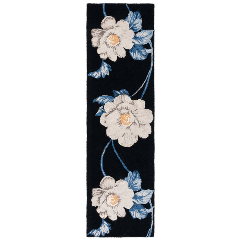 Tapis en laine Dieppe, Tapis de couloir 2 pi 3 po x 8 pi