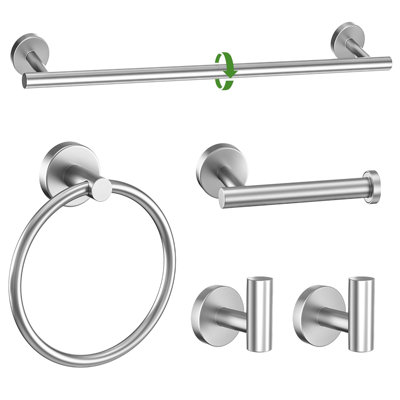 Ensemble de porte-serviettes 5 pièces