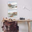«Coastal Shack Landscape Single Photo Frame» par Ethan Harper, 2 pièces sur toile-259163229-259940534