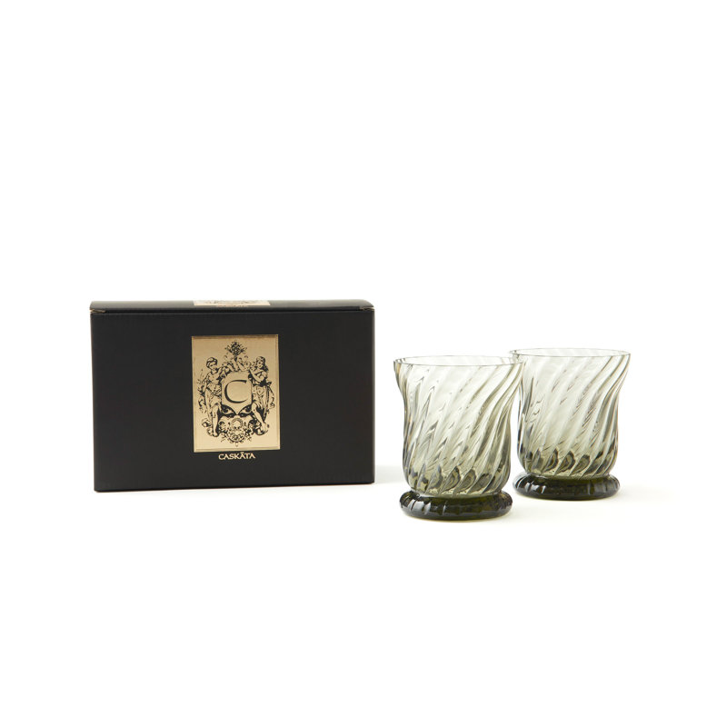 Quinn Candle Holder, Smoke