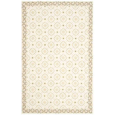 Wykoff Hand Hooked Cotton Pile Oriental Rug