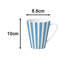 Waterside 24pc Split Stripe Porcelain Dinner Set-1206815810