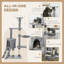 134.2cm H Cat Tree