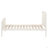 Grove White Wood Twin Open Frame Bed