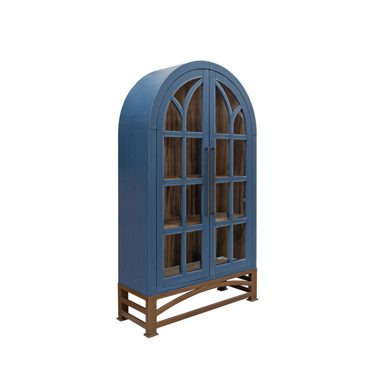 Ivey 2 Glass Door Cabinet