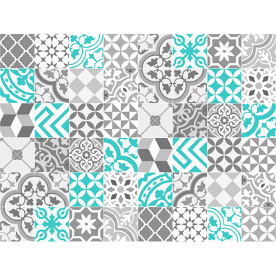 Imogen Rectangle Vinyl Area Rug