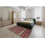 Tapis contemporain rouge / brun-2089287634