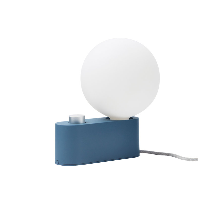 Lampe sphérique 8,6 po Sphere IV, Bleu saphir