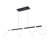 Tightrope 45.625" Dimmable LED Linear Pendant 3000K in Black