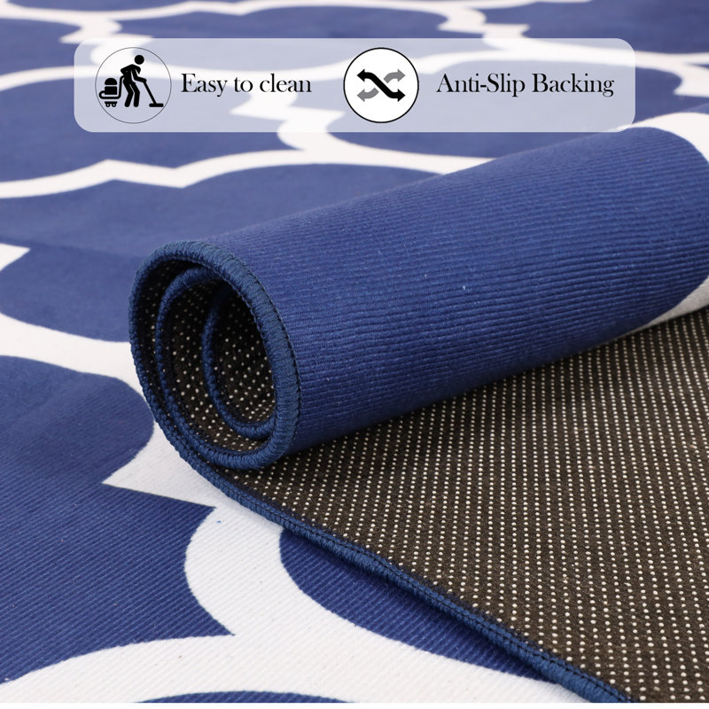 Modern Abstract Area Rug for Living Room, Bedroom, Dining Room, and Home Office – Soft Indoor Accent Rug