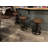 Set Of 4 Antique Industrial Round Bottom Adjustable Height Cafe Coffee Retro Vintage Stylish Water Pipe Design Pub Kitchen Bar Stool-1670684508