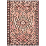 Canvello Vintage Shiraz Salmon Small Area Rug - 4'3" X 6'4"