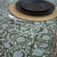 Couverture de table Botanical Block Print - Olive Serenity, Gopi, vert-841067150