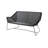Breeze 60.7'' Wide Outdoor Wicker Loveseat with Cushion-60885333-56109758