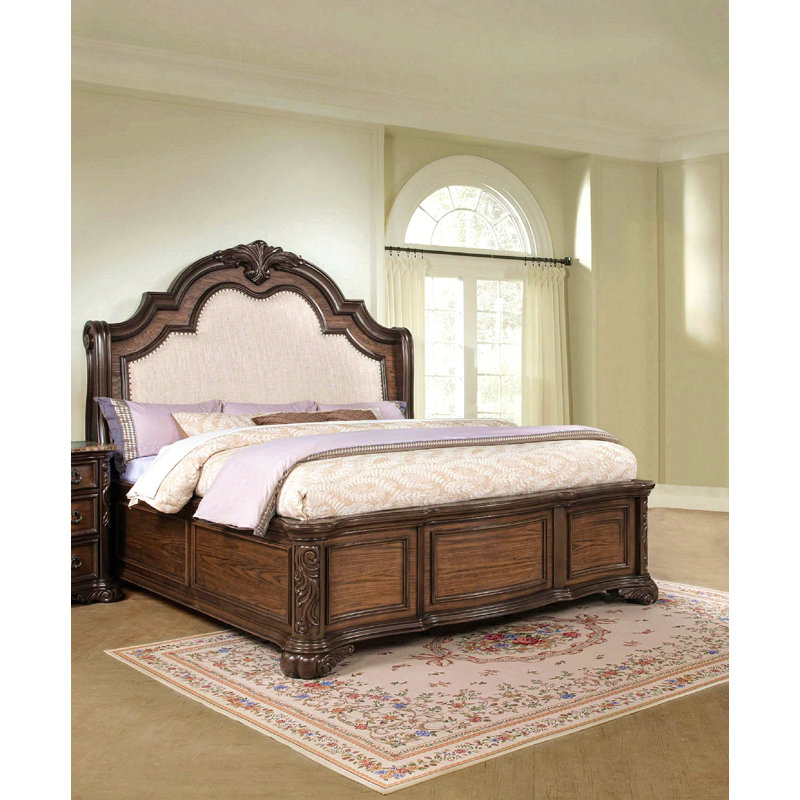 Tête de lit tapissier capitonnée en tissu de style traditionnel 1Pc