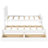 Platform Bed with Trundle and Drawers-1236542416